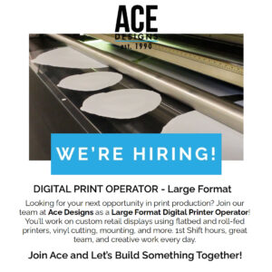 Digital Printer Operator-Large Format